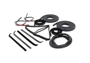 Complete Weatherstrip Seal Kit (14pcs) - 80-86 F-Series Pickup w/o Weatherstrip Trim Groove - Image 2 of 3