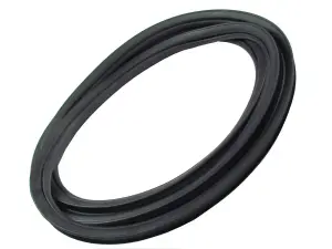 1957 Ford F100 Back Glass Gasket Seal w/ Trim Groove - 57-60 Ford F100 F250 F350 Truck (Large Rear Glass)