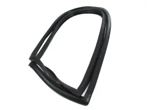 1966 Ford Bronco Back Glass Gasket Seal w/o Trim Groove - 66-77 Ford Bronco (Removable Hardtop)