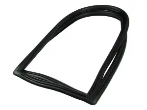 1966 Ford Bronco Back Glass Gasket Seal w/ Trim Groove - 66-77 Ford Bronco (Pickup)