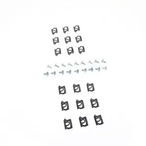 Rear Window Reveal Molding Clip Set - 36pcs - 68-69 Barracuda Notchback - Image 2 of 3
