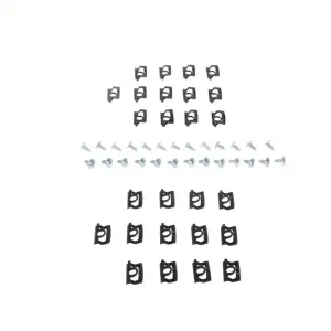 Rear Window Reveal Molding Clip Set - 52pcs - 68-69 Barracuda Fastback - Image 2 of 3