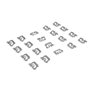 Back Glass Molding Clip Set - 20 pcs - 68-72 El Camino Sprint without Vinyl Top - Image 3 of 3