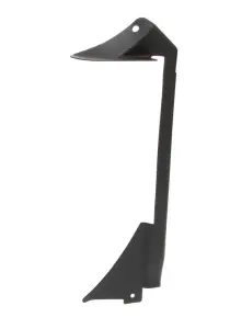A-Pillar Panel - Lower RH - Black Plastic - 81-91 Chevy GMC C/K Pickup Truck - Image 2 of 3
