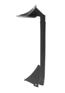 1983 Chevy K10 Pickup A-Pillar Panel - Lower RH - Black Plastic - 81-91 Chevy GMC C/K Pickup Truck