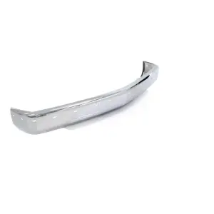 Front Bumper - Chrome - with Tag Bracket Holes - with Impact Strip Holes - 88-98 Chevy GMC OBS Truck SUV - Image 4 of 4