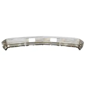 Front Bumper - Chrome - with Tag Bracket Holes - with Air Intake Holes - 88-98 Chevy GMC OBS Truck SUV - Image 3 of 4
