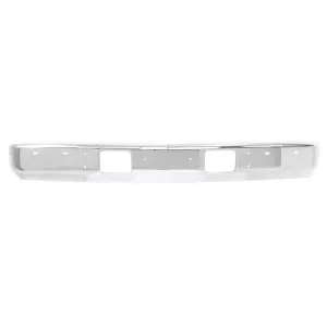 1997 GMC Suburban Front Bumper - Chrome - with mounting holes - 88-98 Chevy GMC OBS Truck SUV
