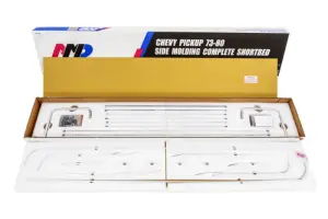 Complete Premium Body Molding Set - Polished - 73-80 Chevy GMC CK Squarebody Truck - Short Bed Fleetside - Image 4 of 7