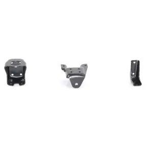 Front Leaf Spring Hanger and Reinforcement Set - LH - 3pcs - 81-91 Chevy GMC CK 4WD Truck SUV - Image 4 of 6