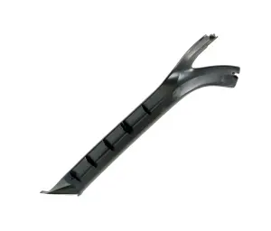 A-Pillar Panel - Upper LH - Black Plastic - 73-80 Chevy GMC C/K Pickup Truck - Image 3 of 3