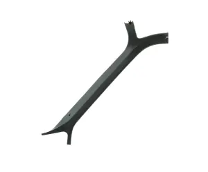 1973 Chevy Suburban A-Pillar Panel - Upper RH - Black Plastic - 73-80 Chevy GMC C/K Pickup Truck