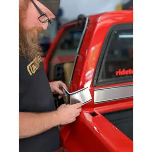 Cab Back Molding Kit - 3pc Set - 73-80 Chevy C/K Pickup Truck - Image 5 of 5