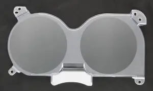 Gauge Lens w/o Gauges - Clear - 73-87 Chevy GMC C/K Truck Blazer Jimmy Suburban - Image 2 of 2
