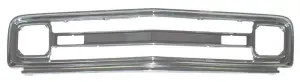 Grille Shell - Smooth - Anodized Aluminum - 69-70 Chevy C/K Pickup Blazer Suburban - Image 1 of 2