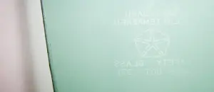 Door Glass - Green Tint - RH - 68-70 B-Body 2 Door Sedan Post - Image 3 of 3