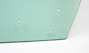 Door Glass - Green Tint - LH - 71-74 B-Body 2 Door Hardtop - Image 3 of 4