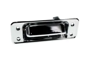Tailgate Handle Assembly with Seal - Stainless - 64-72 Ford Trucks 66-77 Bronco - Image 1 of 3