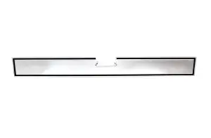 Tailgate Band - Brushed Aluminum Black - 81-91 Chevy GMC CK Fleetside Truck - Image 1 of 4