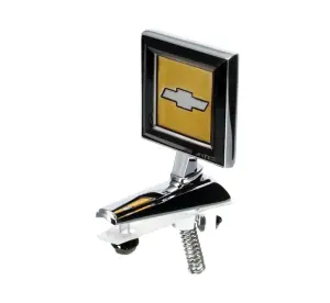 Hood Emblem - Bowtie - 81-91 Chevy C/K Pickup Truck Blazer Suburban - Image 3 of 4