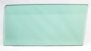 Door Glass - Green Tint - LH - 64 Chevelle GTO Malibu Coupe - Image 1 of 2