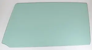 Door Glass - Green Tint - LH - 66-67 Chevelle Coupe and Convertible - Image 1 of 3