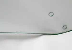 Door Glass - Clear - RH - 69 GM A-Body Coupe and Convertible 69-70 Grand Prix - Image 4 of 4