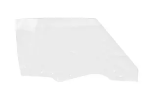 1972 Oldsmobile 442 Door Glass with 8 Holes - Clear - RH - 70-72 GM A-Body Coupe and Convertible 70-72 Grand Prix