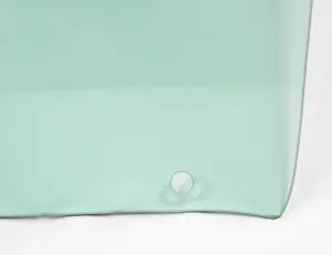 Door Glass - Green Tint - LH - 67 Camaro Firebird - Image 2 of 2