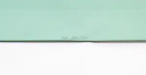 Door Glass - Green Tint - RH - 68-72 El Camino - Image 2 of 2