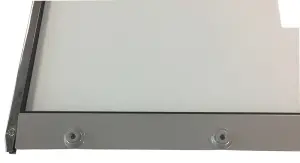 Door Glass Assembly w/ Chrome Frame - Clear - LH - 47-50 Chevy GMC Truck - Image 3 of 4