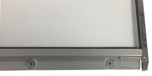 Door Glass Assembly w/ Chrome Frame - Clear - LH - 47-50 Chevy GMC Truck - Image 4 of 4