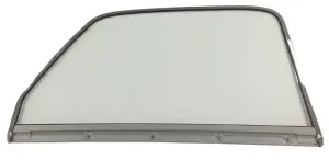Door Glass Assembly w/ Chrome Frame - Clear - RH - 47-50 Chevy GMC Truck - Image 1 of 4