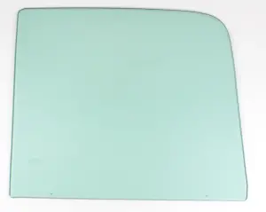 Door Glass - Green Tint - LH or RH - 51-55 Chevy GMC Truck - Image 1 of 3