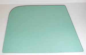 Door Glass - Front - Green Tint - LH or RH - 67-72 Chevy GMC C/K Pickup Blazer Jimmy - Image 1 of 3