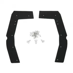 Fender Splash Shield Seals - Front - with Clips - 67-69 Barracuda - Image 1 of 3