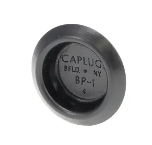 Plastic Body Plug - Depressed Center - 1inch - as required - Image 2 of 3