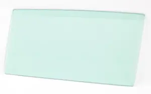 Door Glass - Green Tint - LH - 66-67 Skylark Cutlass GTO 2DR Sedan (Post) - Image 2 of 3