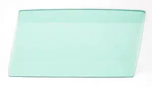 Door Glass - Green Tint - LH - 66-67 Skylark Cutlass GTO 2DR Sedan (Post) - Image 1 of 3