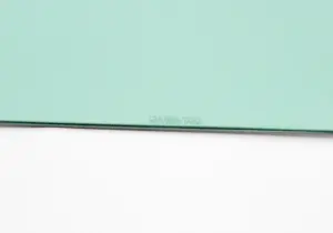 Door Glass - Green Tint - RH - 66-67 Skylark Cutlass GTO 2DR Sedan (Post) - Image 3 of 3