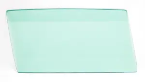 Door Glass - Green Tint - RH - 66-67 Skylark Cutlass GTO 2DR Sedan (Post) - Image 1 of 3