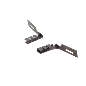 Door Jamb Edge Welting Windlace Clips - Pair - 67-69 Camaro Firebird - Image 5 of 6