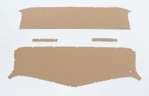 Interior Headliner Kit - Black - 4pc - 47-49 Chevy GMC Pickup Truck - Image 2 of 2