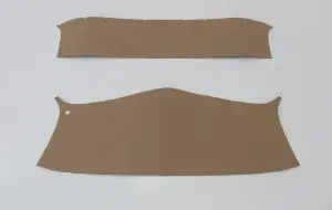 Interior Headliner Kit - Gray - 2pc - 50-53 Chevy GMC Pickup Truck - Image 2 of 2