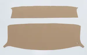 Interior Headliner Kit - Black - 2pc - 54-55 Chevy GMC Pickup Truck - Image 2 of 2