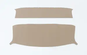 Interior Headliner Kit - Brown - 2pc - 54-55 Chevy GMC Pickup Truck - Image 2 of 2