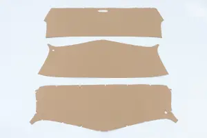 Interior Headliner Kit - Black - 2pc - 47-49 Chevy GMC Suburban - Image 2 of 2
