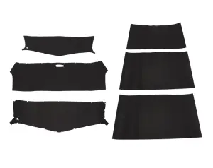 Interior Headliner Kit - Black - 5pc - 47-53 Chevy GMC Suburban - Image 1 of 2