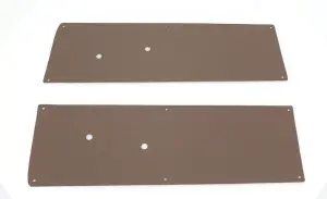Interior Door Panels - Brown - Pair - 47-55 Chevy GMC Pickup Truck - Image 1 of 2