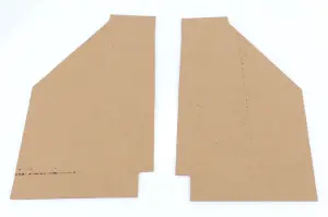 Interior Kick Panels - Black - Pair - 47-55 Chevy GMC Pickup Truck - Image 2 of 2